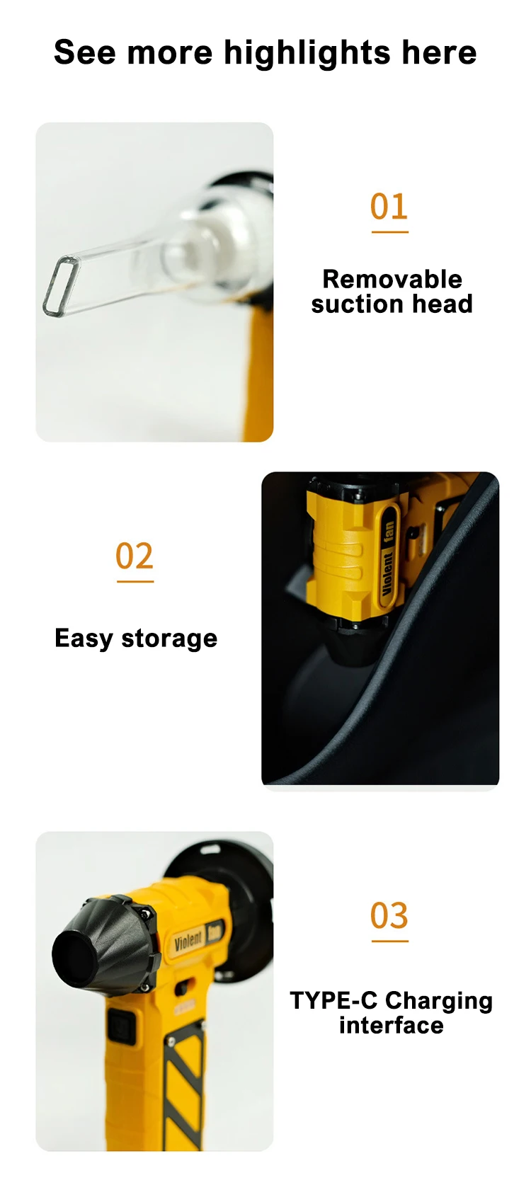 110000RPM Mini Turbo Jet Fan USB Rechargeable Brushless Motor Portable Dust Blower 2600mah Dusting Hair Dryer Adjustable Speed