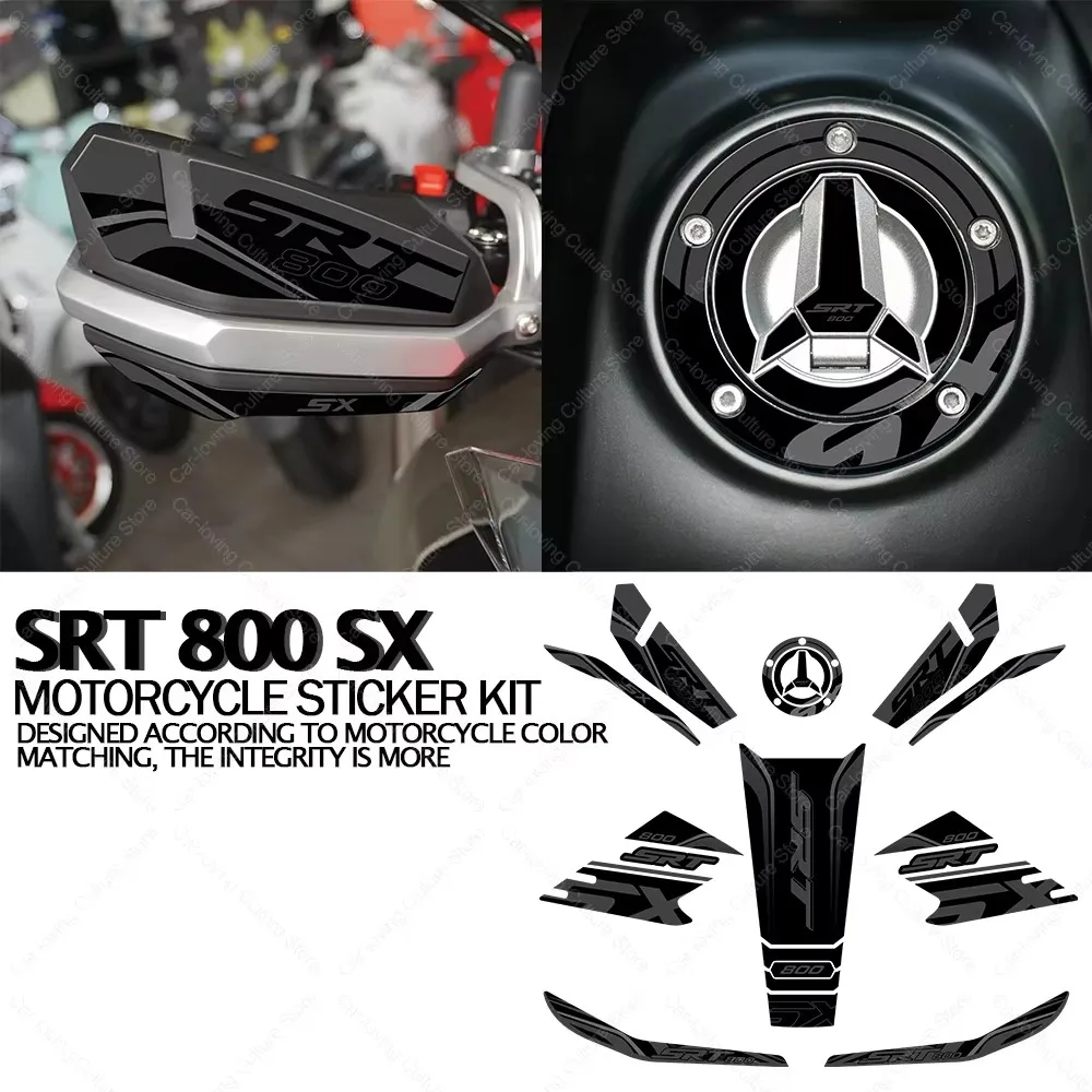 

For QJ Motor SRT 800 SX Motorcycle Accessories Waterproof Protective Tank Pad Stickers Kit 3D Epoxy Resin Protective Sticker