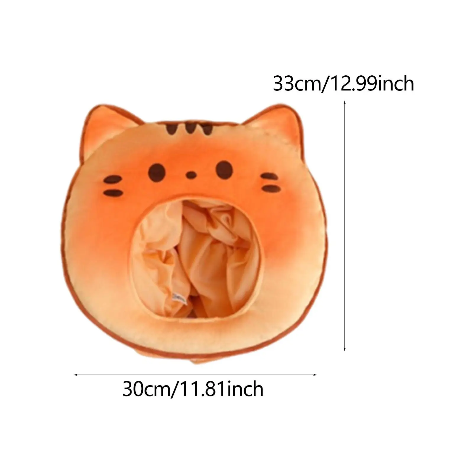 Cappello per copricapo per gatti in peluche, caldo e leggero, per foto, carino, novità, copricapo, cappello per cosplay, per spettacoli teatrali, feste di festival