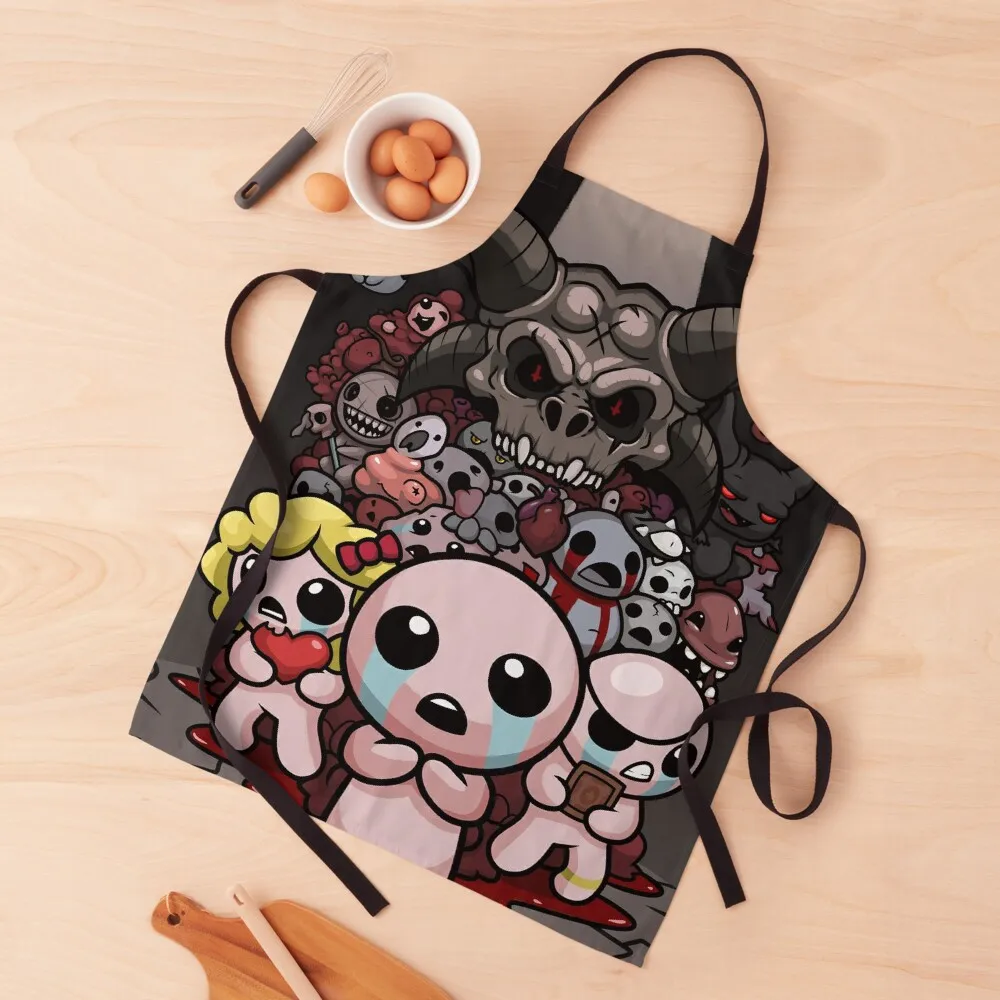 

the binding of isaac Apron Smock for hairdressing For Home Accessories kitchen and home Men'ss Apron