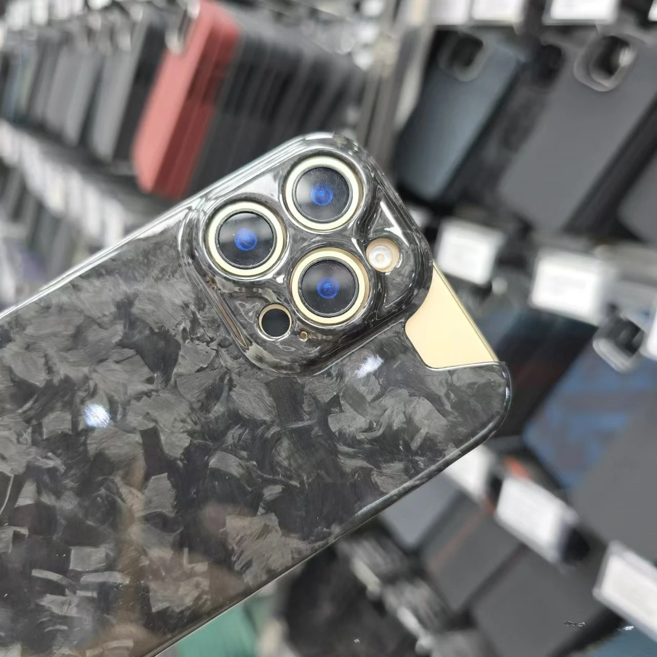 Чехол из кованого углеродного волокна для iPhone 16 Pro Max, арамидный чехол, ультратонкий легкий защитный чехол для iPhone 16 Pro Capa Funda