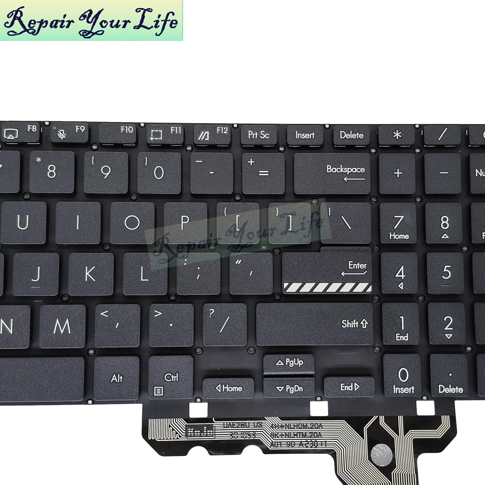 Imagem -04 - Teclado Latino para Asus Vivobook 15 Eua la X1503 M1503 X1504 E1504 M1504 M1503qa X1504za 512jus00