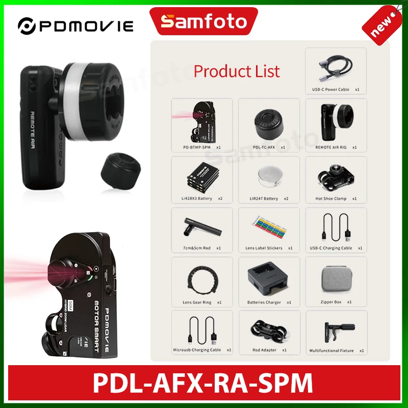 PDMOVIE LIVE AIR 4 SMART LiDAR フォーカスモーターのフォロー