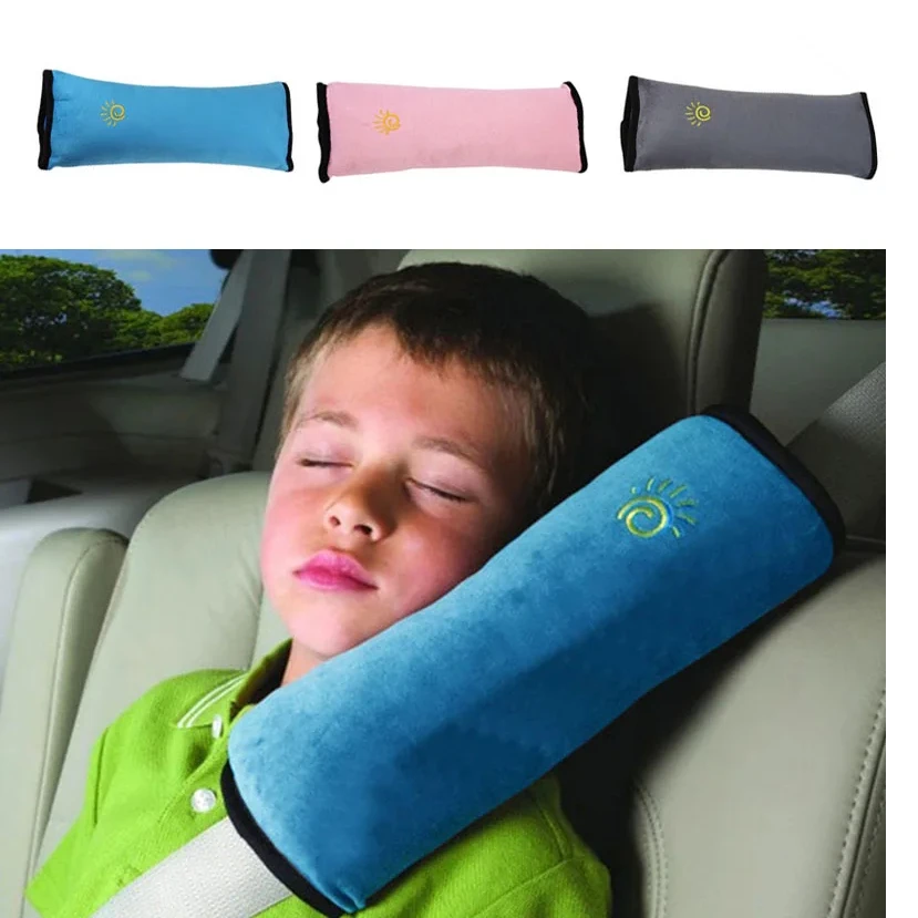 

Baby Pillow Kid Car Pillows Auto Safety Seat Belt Shoulder Cushion Pad Harness Protection Support Pillow For Kids Toddler