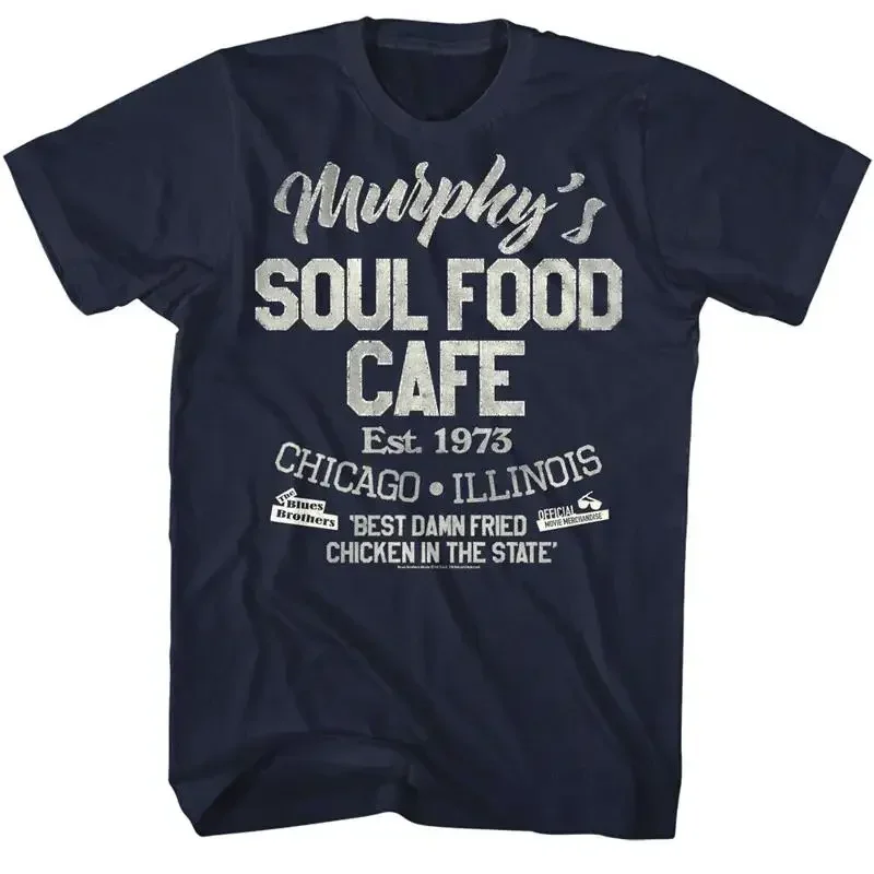 Blues Brothers Murphy's Soul Food Caf Men's T Shirt Fired Chicken Chicago