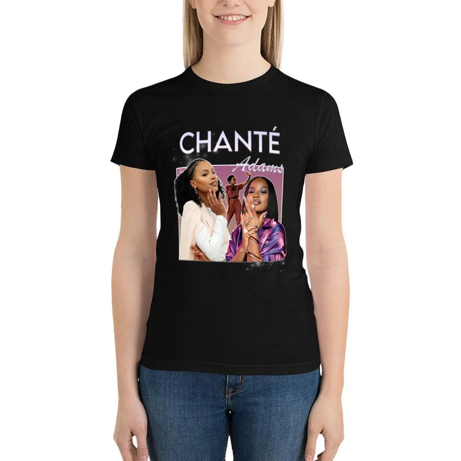 Chanté Adams Vintage Tee T-Shirt cute clothes Aesthetic clothing kawaii clothes vintage clothes cute t-shirts for Women