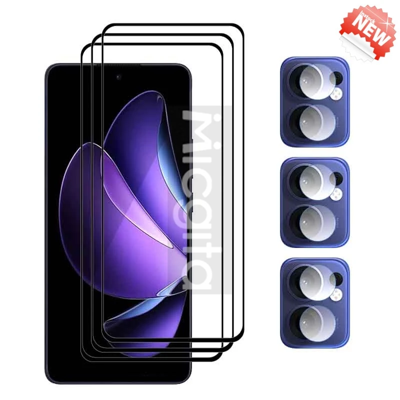 New Full glue For OPPO Reno13 F Reno13F 4G Screen protector full cover Anti-Scratch Reno13 F Soft fiber lens film