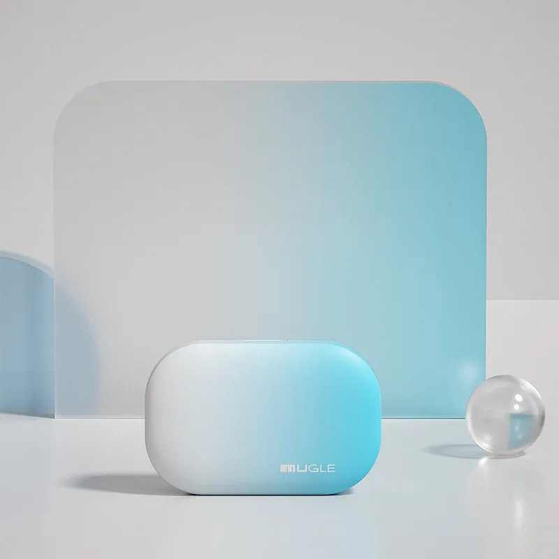 Rechargable portable Ultrasonic Contact Lens Cleaner machine Fit Disposal Soft Lens, Colored Contact Lens, RGP Lens and OK Lens