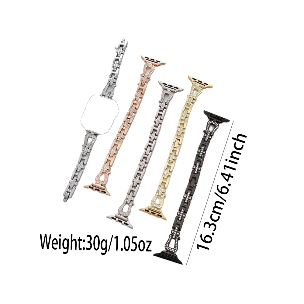 For Apple Watch Shiny Band, suitable for sizes 38-49mm,compatible with AppleWatch S11-1 SE Ultra series(watch not included）
