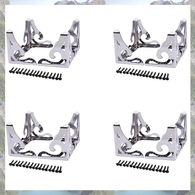 

2025 Trend Hollow Out Modern Furniture Sofa Legs Metal For Sofa Table Cabinet Cupboard Set Of 16 (10CM)
