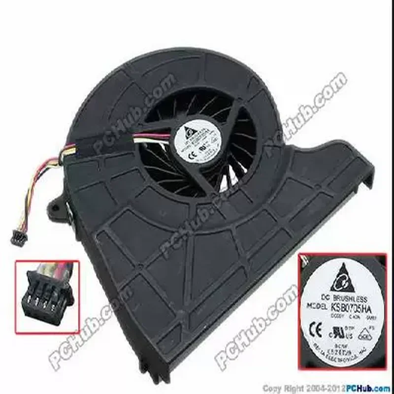 

New All-in-One CPU Fan for Gateway ZX4300-01e 5V KSB0705HA-9M82