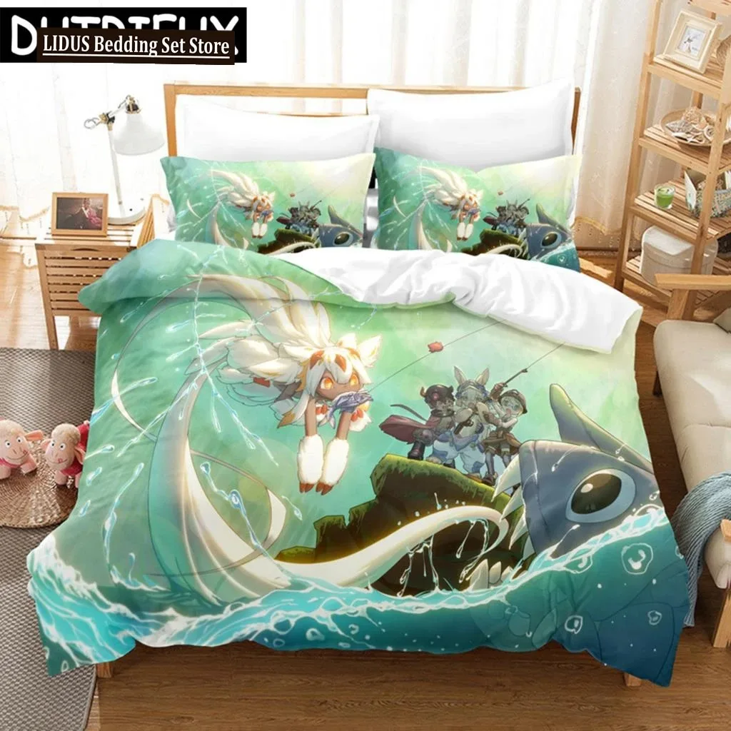 Engage Kiss Anime Bedding Set Quilt Cover Twin Full Queen King Size With Pillowcases Bed Set Aldult Bedroom Decor Gift