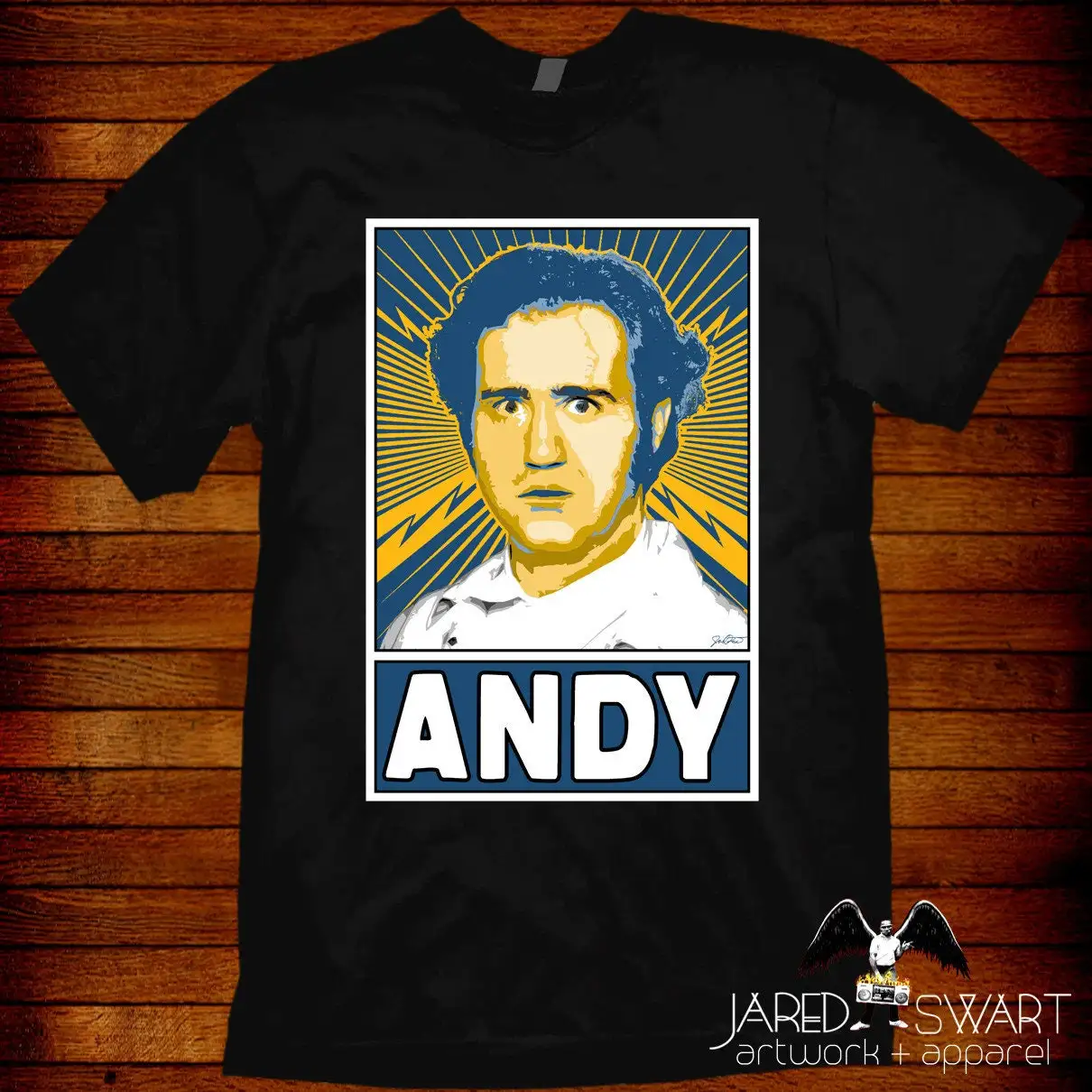 Футболка Энди Кауфмана от Джаред Свирт Artwork Apparell S M L Xl 2xl 3xl 4xl 5xl