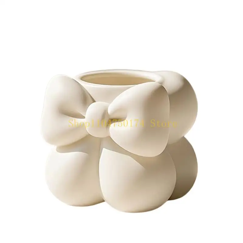 Ribbon Cup for Pens, Brushes and Small Desk Storage Each Day Top Sale