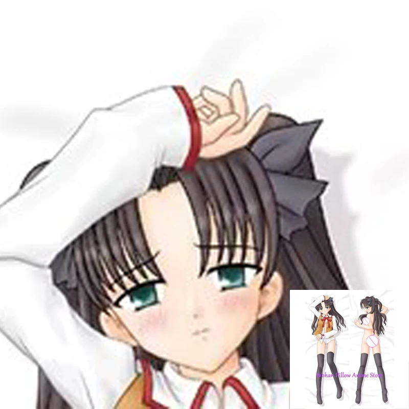 

Dakimakura Anime Pillow CoverTohsaka Rin Double Sided Print Life-size Halloween Christmas Decoration