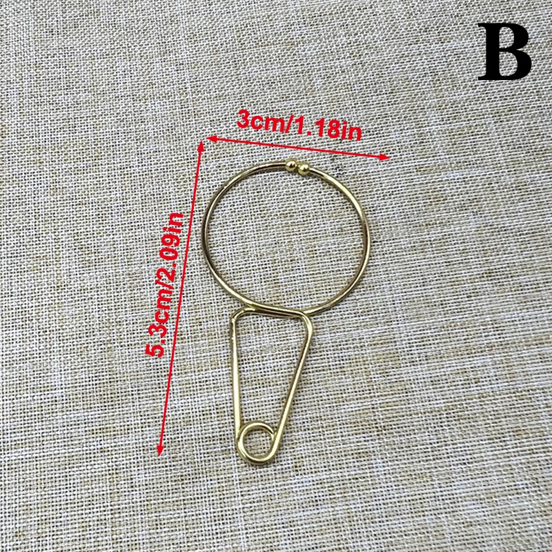 Acupuncture Pressure Point Massager Portable Strong Magnetic Ear Meridian Massager Acupressure Clip Gold Ear Massage Tool