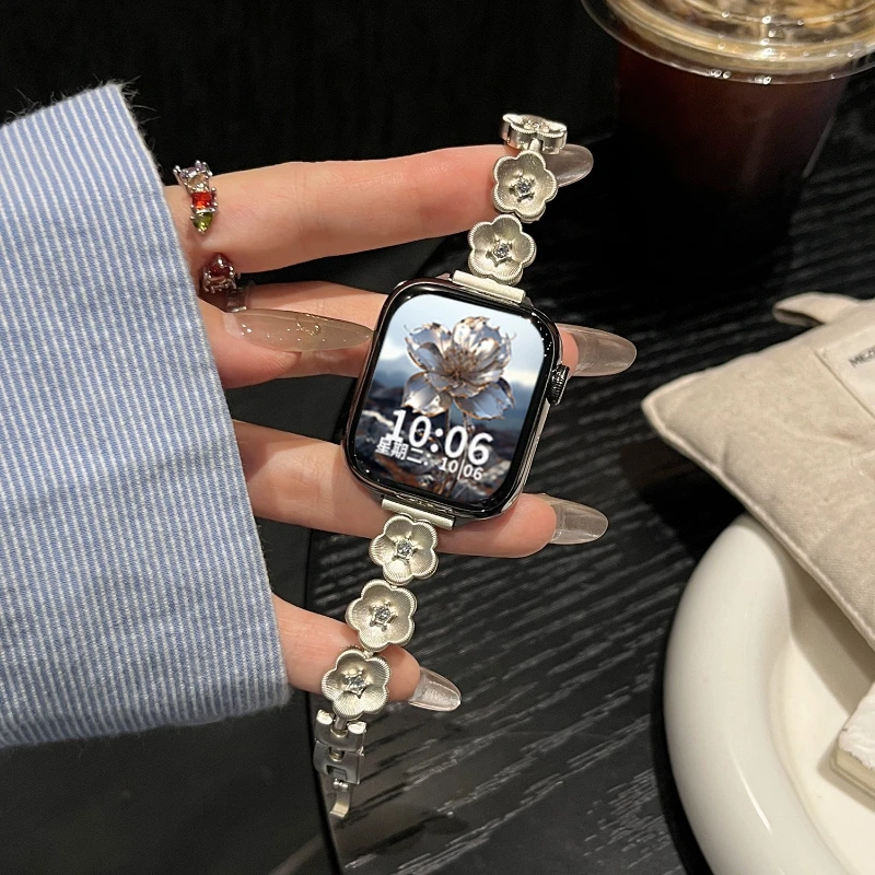 

Metal Strap for Xiaomi band 9 Pro Watchband for Redmi watch5/4 Sport Wristband Woman Correa Bracelet SmartWatch Accessories