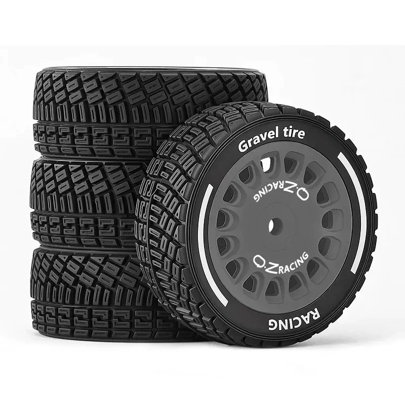 1/14 Scale Tires for MJX 14301 14302 14303 14304 On-Road & Rally Car Compatible