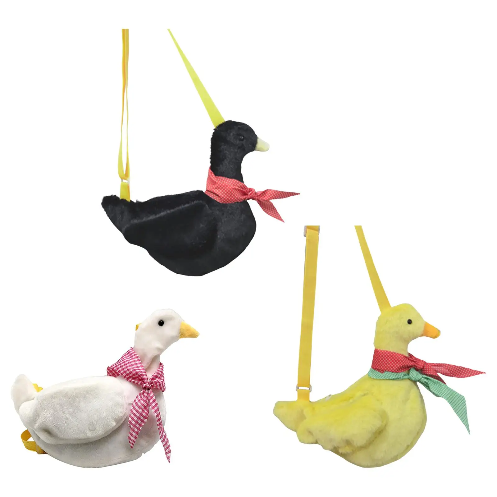 حقيبة كتف من القطيفة الكرتونية حقيبة يد بسحاب حقيبة ظهر محشوة ناعمة للنساء