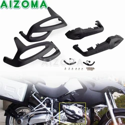 1Set Plastic Motorcycle Engine Cylinder Head Guard Ignition Coil Plug Cover Protector For BMW R1200GS R1200R R1200RT 2004-2010