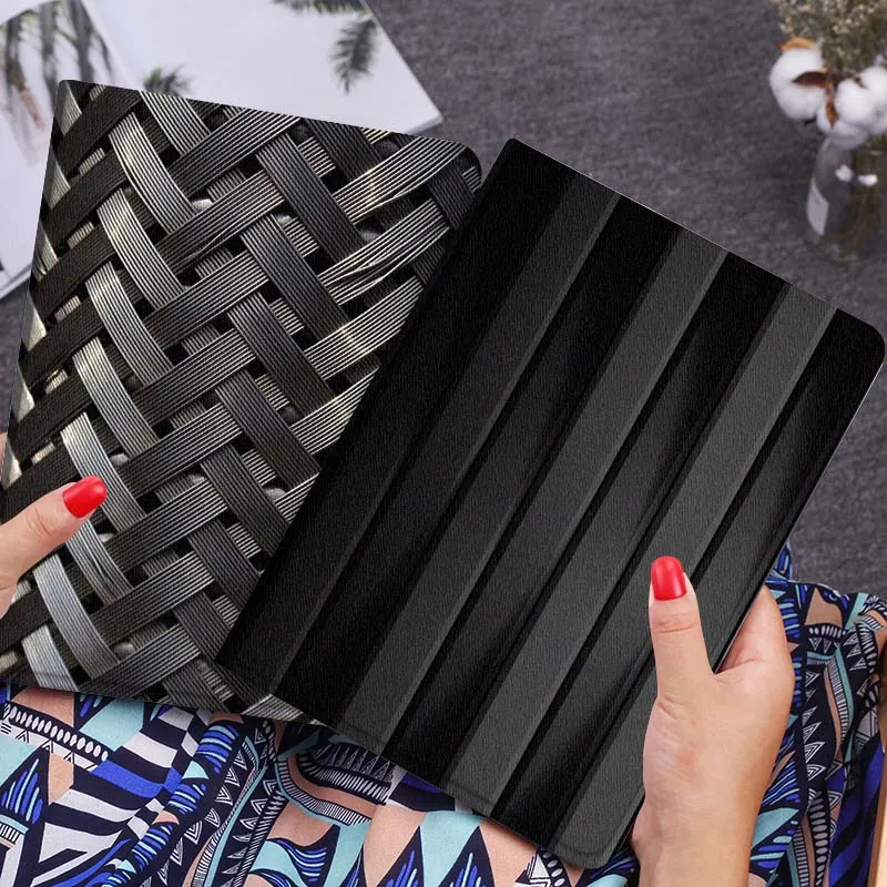 

Popular Carbon Fiber Cool Gift For Xiaomi Redmi Mi Poco Pad 2 5 6s 7 7s Ultra Pro Max 14 12.4 12.1 inch Soft Tablet Case