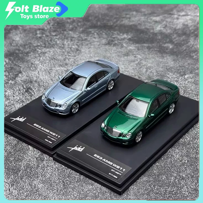 

МОДЕЛЬ KING, масштаб 1/64, Mercedes-Benz E 63 AMG W211, классическая фара с четырьмя глазами, модель автомобиля из сплава, коллекция автомобилей, подарок для мальчика