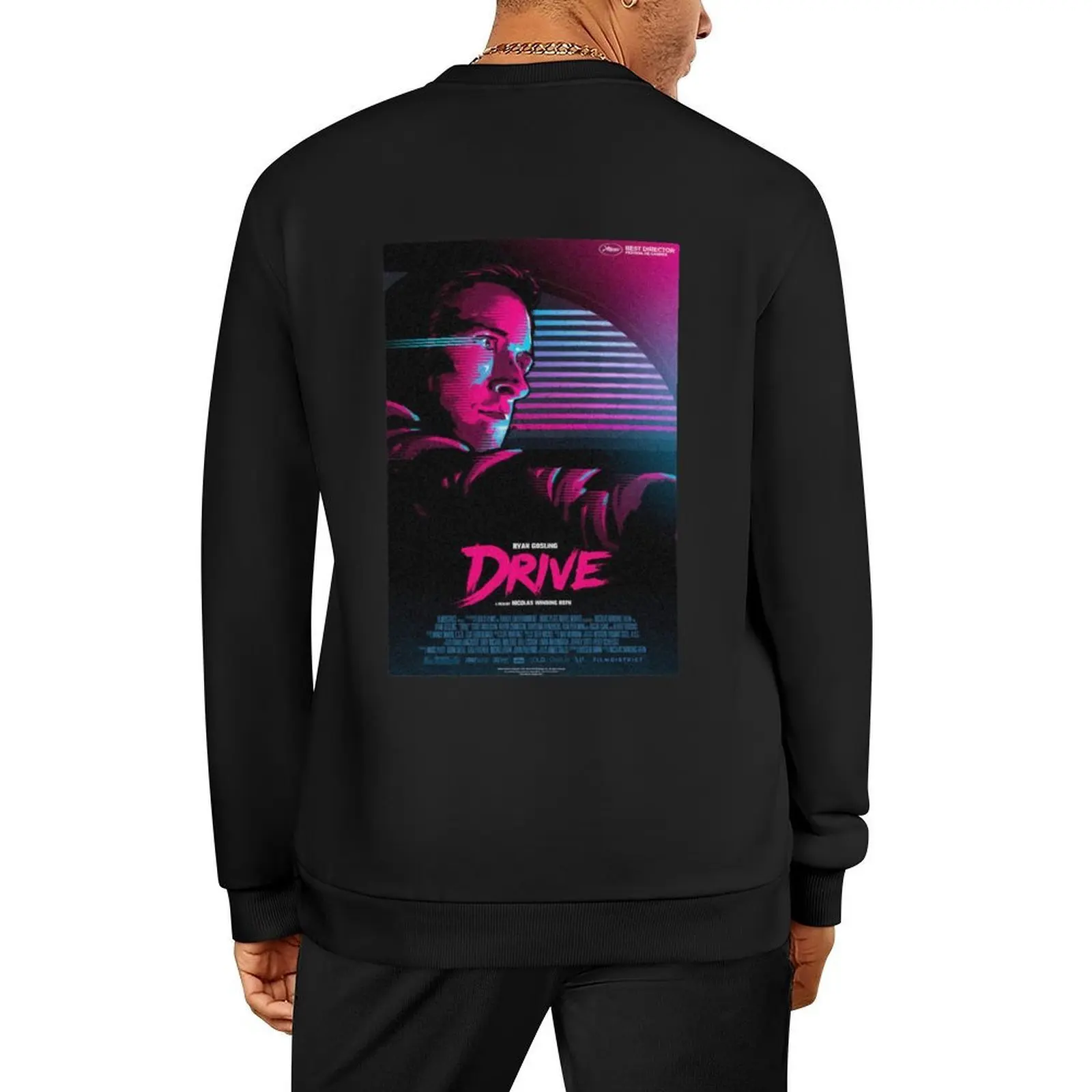 

Ryan Gosling Drive Retro Movie Poster Pullover autumn jacket men blouse aesthetic clothing men's coat men's sweatshirt