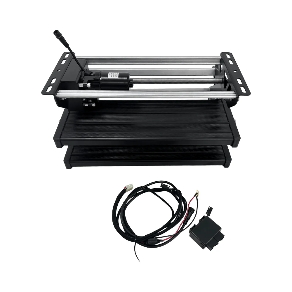 

Customizable Aluminum Alloy RV Folding Step Motorhome Electric Step for Camping Professional Body Part