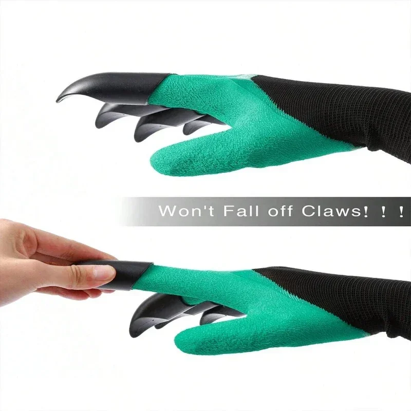 1pcs Latex Gloves With Claw Design For Gardening And Protection From Abrasions During Planting