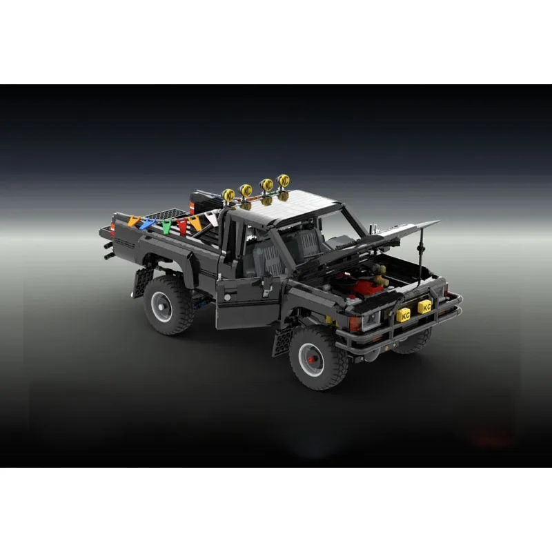 

MOC-238331 Новый классический грузовик 4x4, спортивный автомобиль, строительный блок, модель 3208, детали, игрушка-строитель на день рождения для мальчиков и детей, подарок