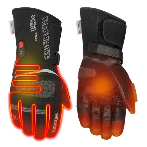 겨울 방한 장갑, 충전식 터치 스크린 장갑, 남녀 난방 장갑, 스노우 오토바이 라이딩 장갑