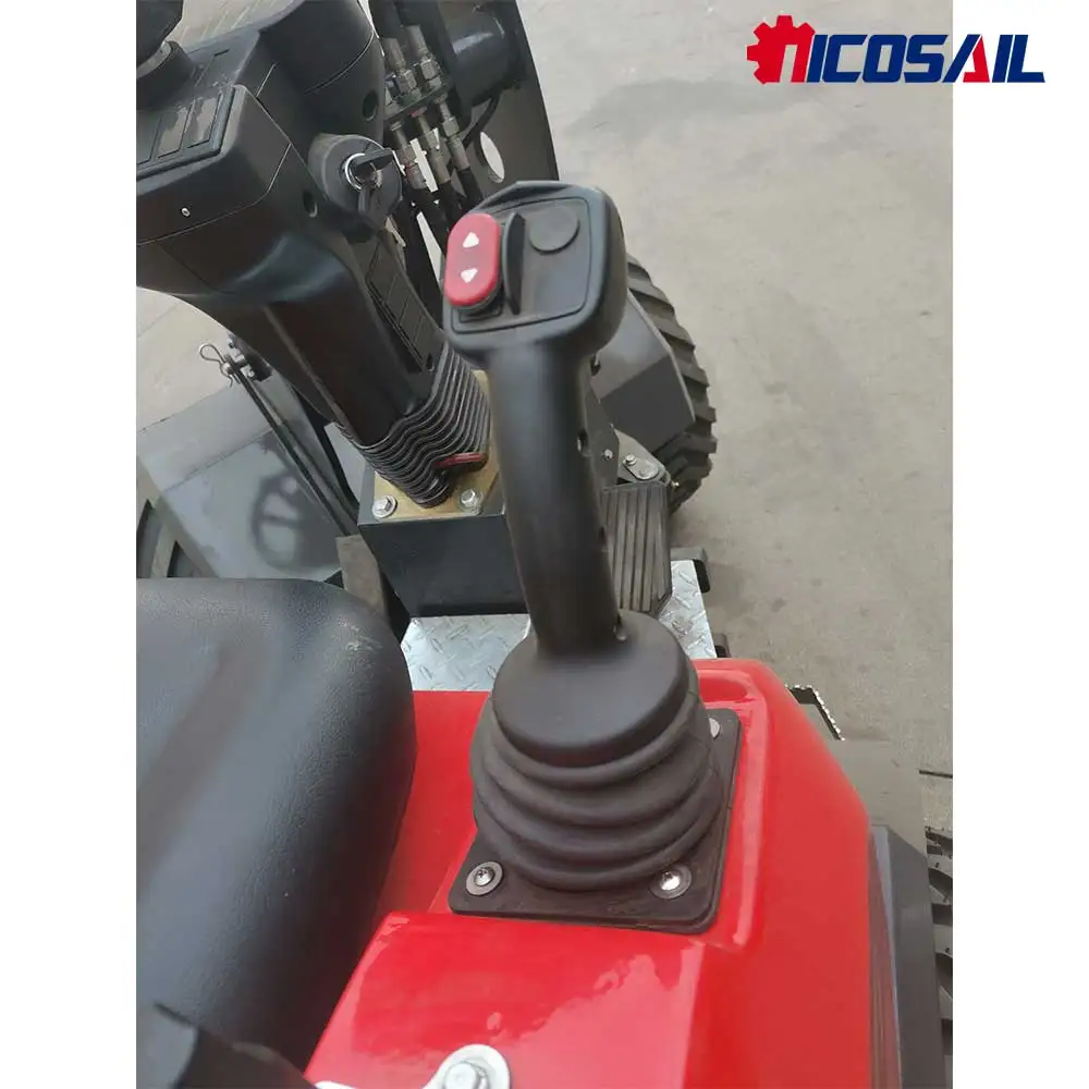 جرافة انزلاقية صغيرة رائجة البيع مع شحن مجاني - معتمدة من CE، تنطبق على البناء والمزرعة والبستان