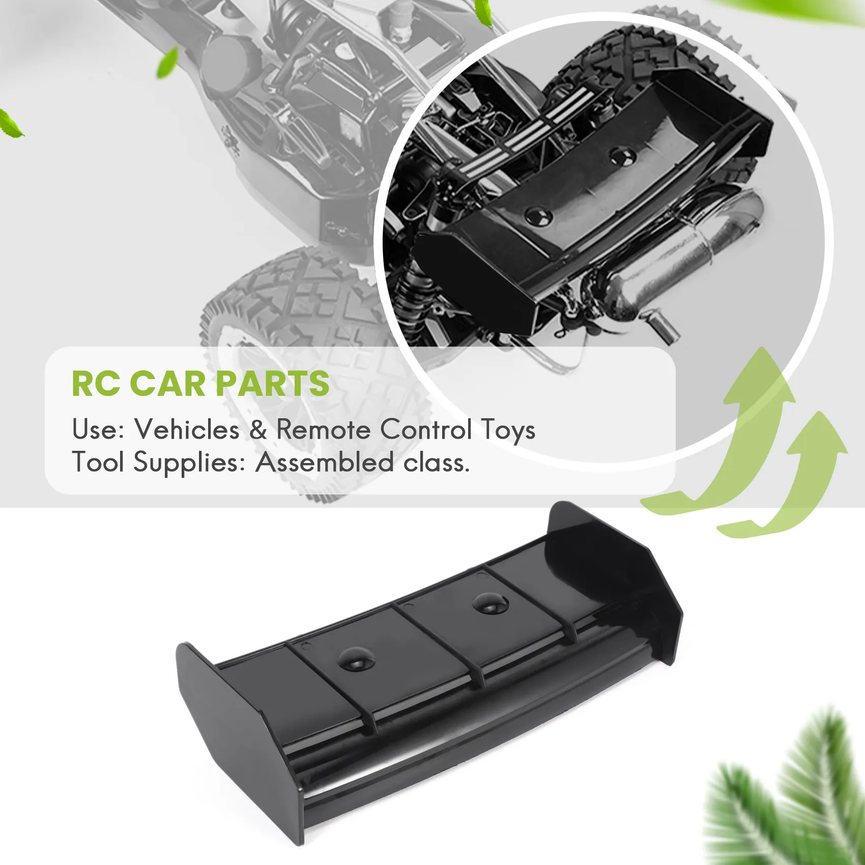 車用RovanBajaウィング,1/5スケール,hpi,rovan,baja,5b,5t用のスペアパーツ