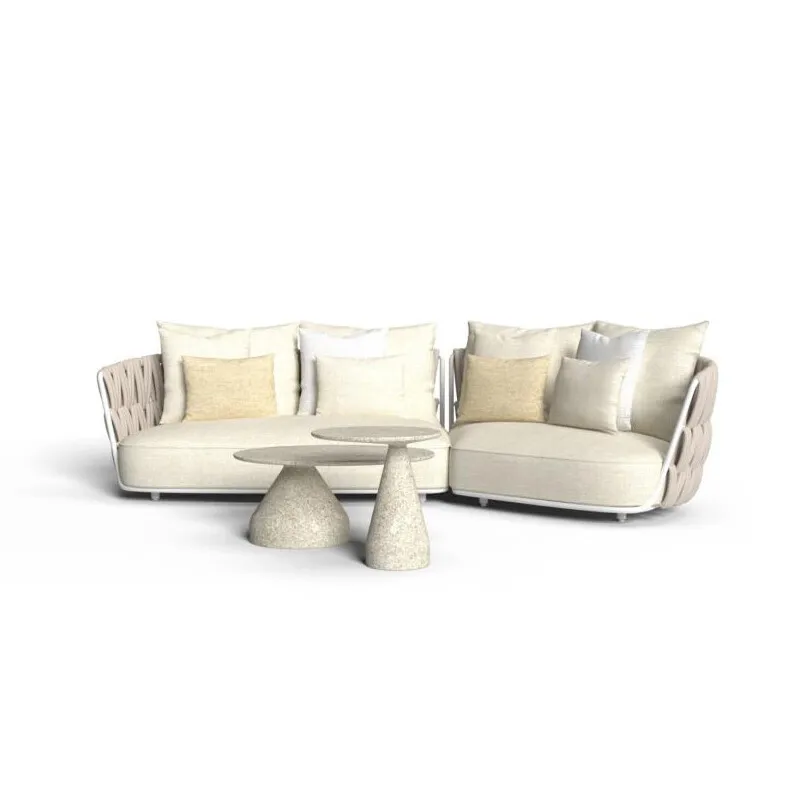

Nordic outdoor sofa designer hotel courtyard outdoor rattan chair garden