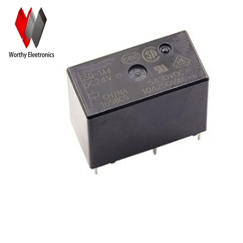 

Free shiping wholesale 10pcs/lot relay G5Q-1A4-DC24V