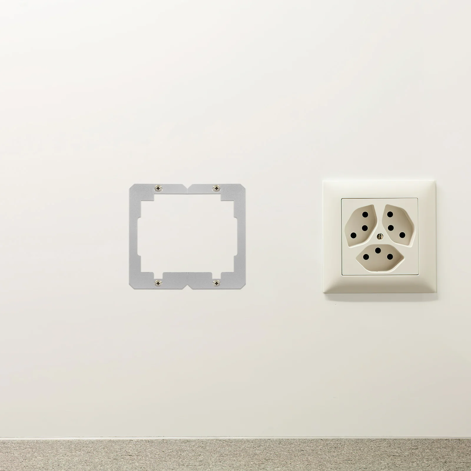 10 Pcs Wall Panel Spacers Plates for Electrical Outlets Power Switch Bracket Box No Screws