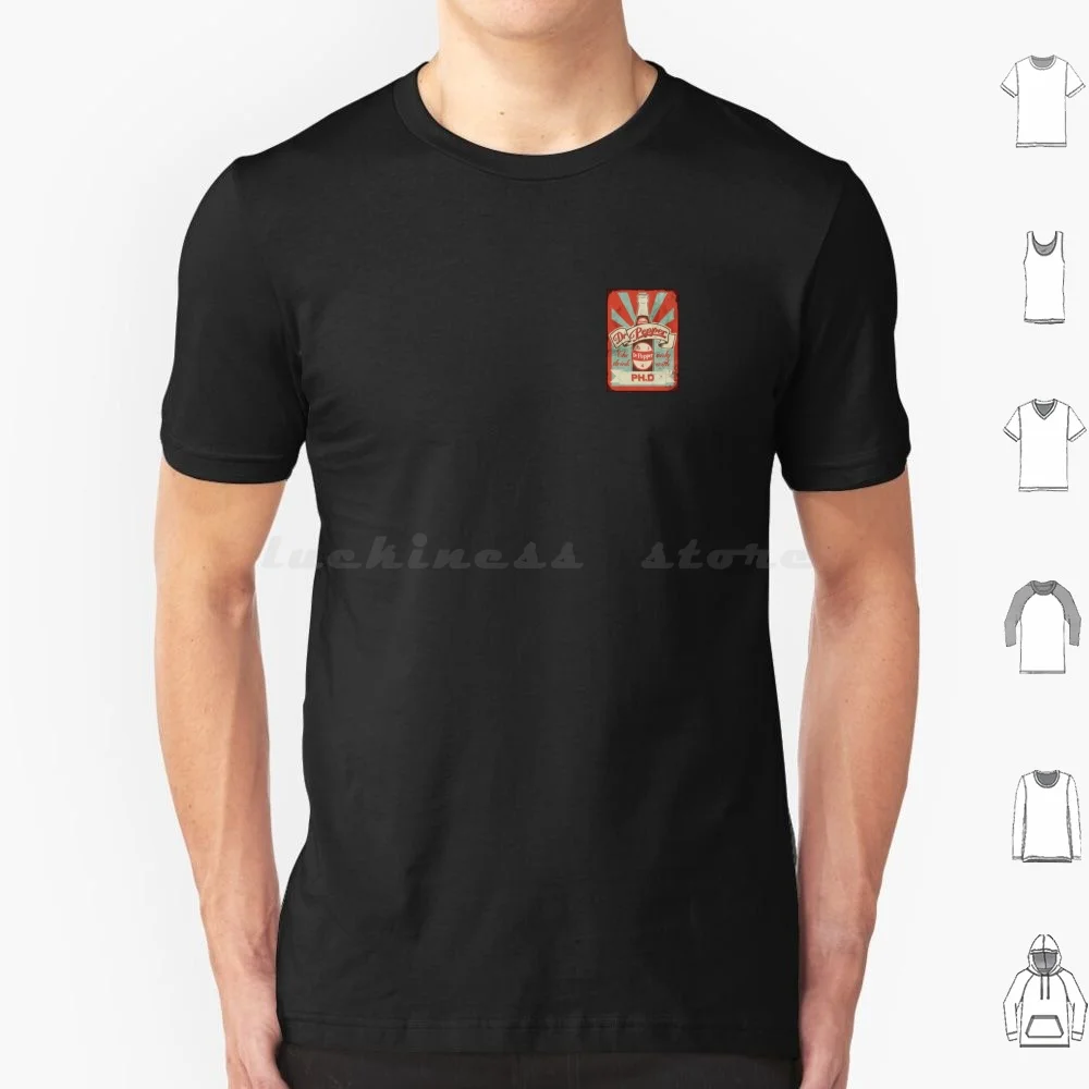 Camiseta con póster Vintage de Dr Pepper, camiseta fresca de algodón 6xl, Dr Pepper, Soda, Pimienta, bebida Vintage, divertido, Retro, Pop, Coca-Cola, comida de Cola bonita
