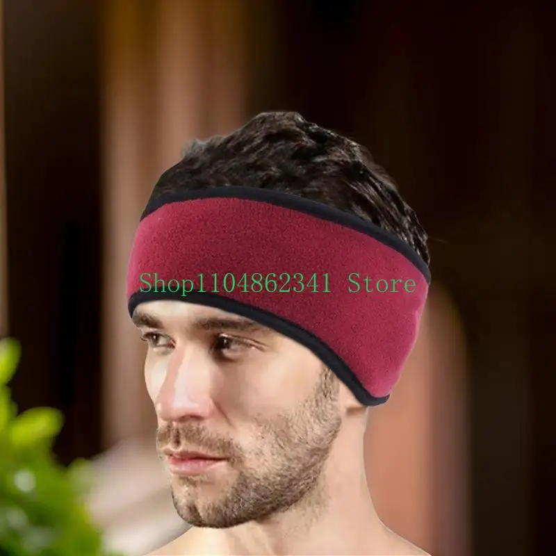 5ASD冬のスウェットバンドイヤーマフ屋外スポーツ用のフィットネスヘッドカバーランニングフィットネスヘッドカバー