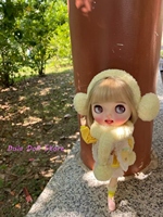 Dula Doll Clothes for Blythe Yellow series earmuffs sweatshirts scarves baby suits ob24 ob22 Diandian Azone JerryB 1/6 Bjd Doll