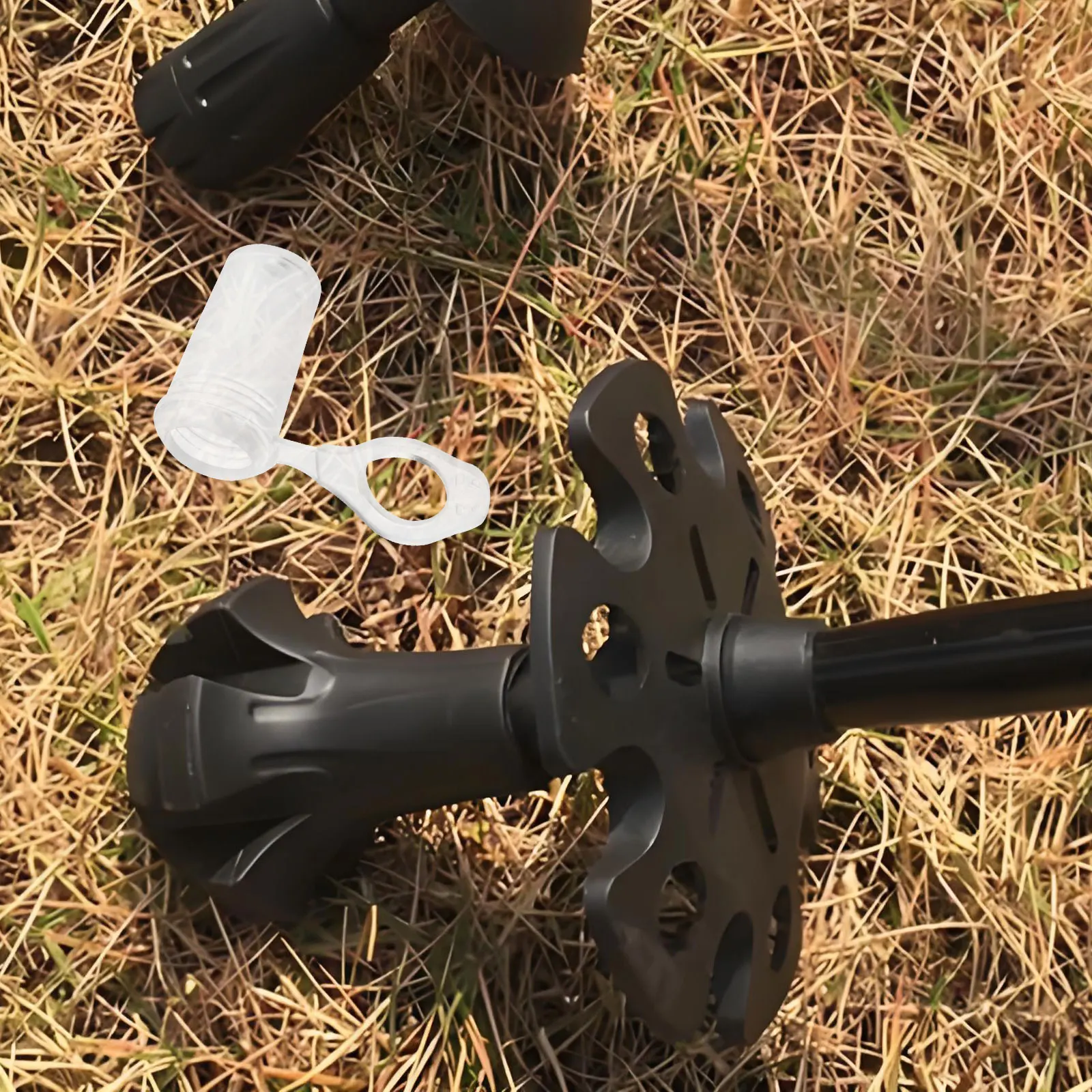 20 szt. Miękkich gumowych nakładek na kije trekkingowe, antypoślizgowe osłonki na kije turystyczne zapewniające trwałą ochronę.