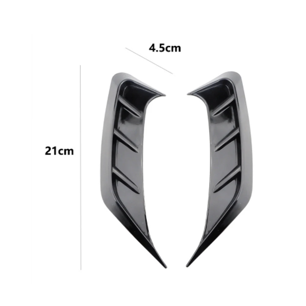 Car Rear Light Eyelid Covers Stickers RS4 Style Glossy Black Carbon Look For Audi A4L B9 2020+ Car Styling