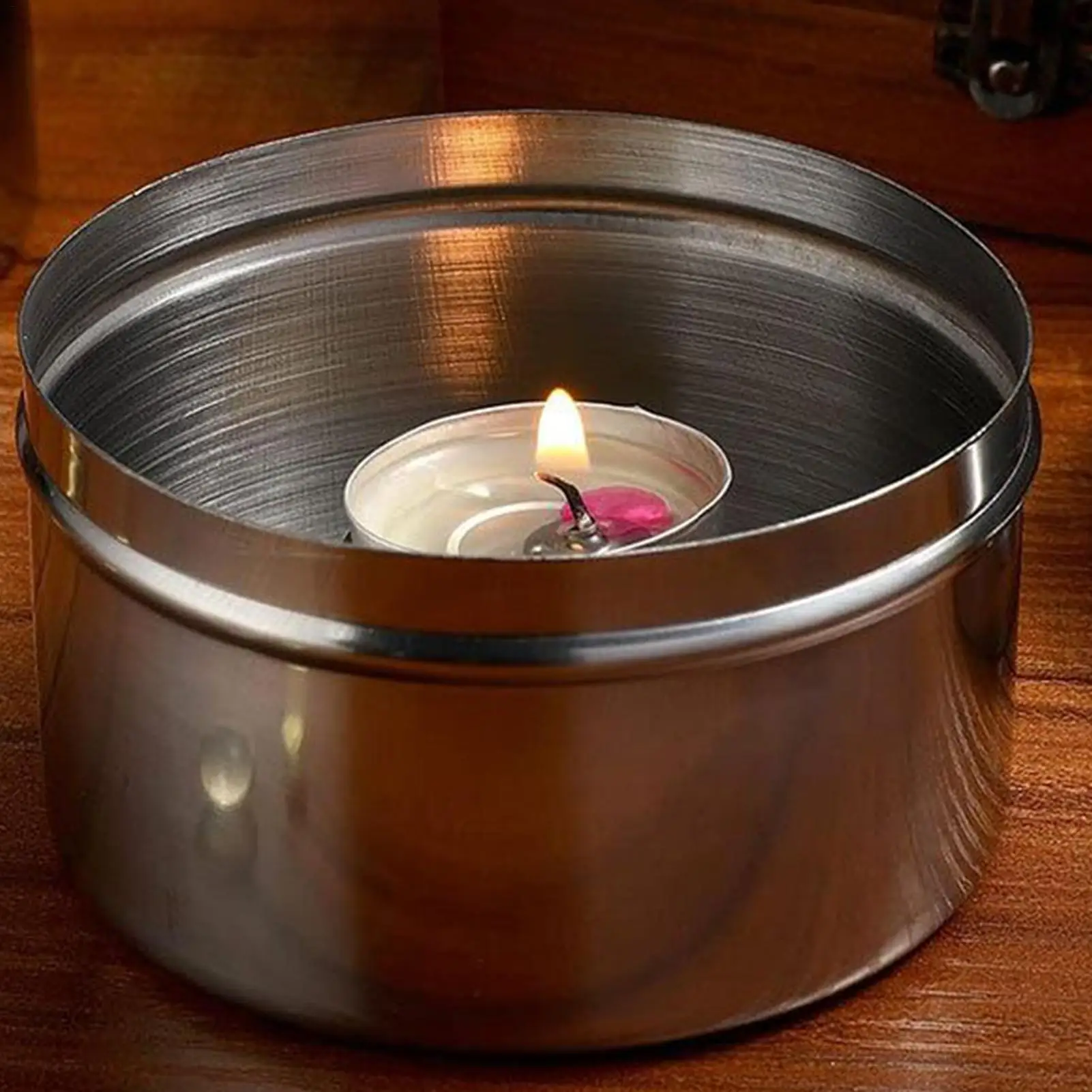 2 Pieces Alcohol Burner Camp Stove Portable Stove Burner with Cover for Outdoor Picnic Barbecue Camping Hiking Backpacking Road