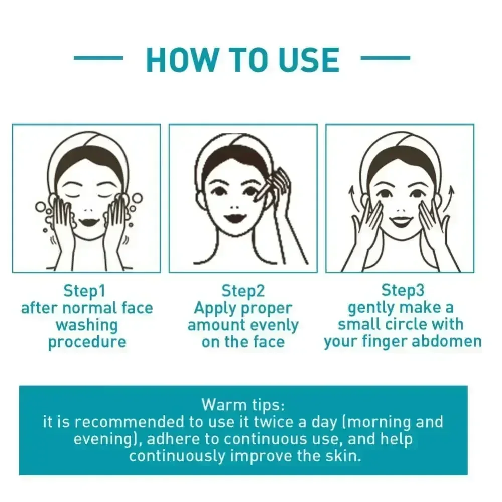 Anti-Falten-Essenz für das Gesicht, feuchtigkeitsspendend, hebend, straffend, aufhellend, Dminishing-Gesichtsessenz mit feinen Linien