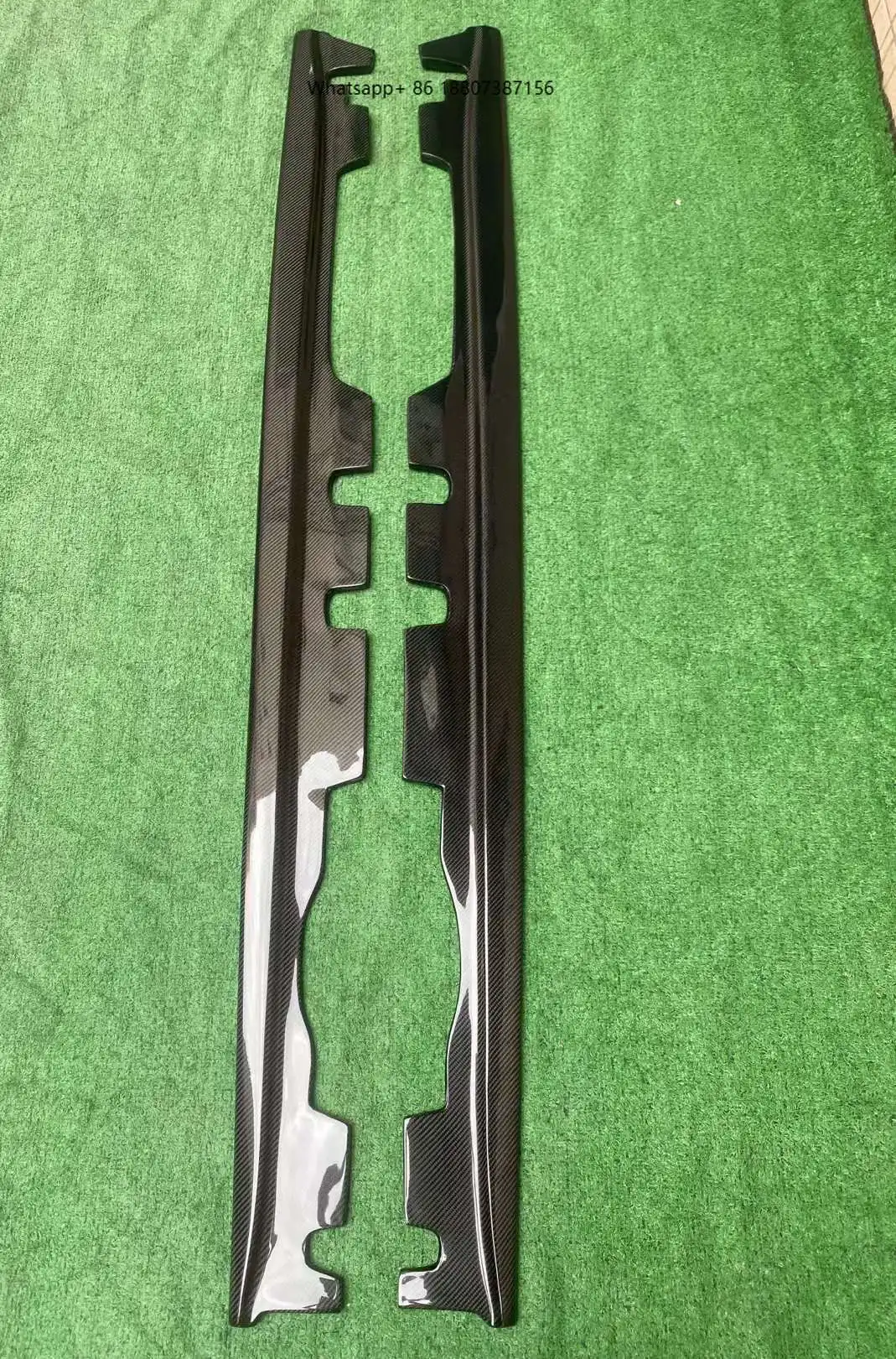 High Quality Carbon Fiber Ex Style Side Skirts for  3 Series Coupe  E92 E93 M3 Side Extend Skirt