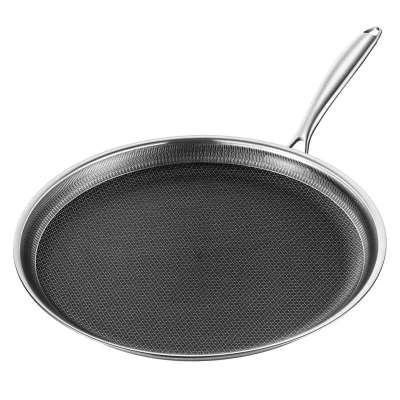 

Easy To Clean Surface Steak Egg Frying Pan Set Carbon Steel Frying Pan Non Stick Cookware Set Kitchen