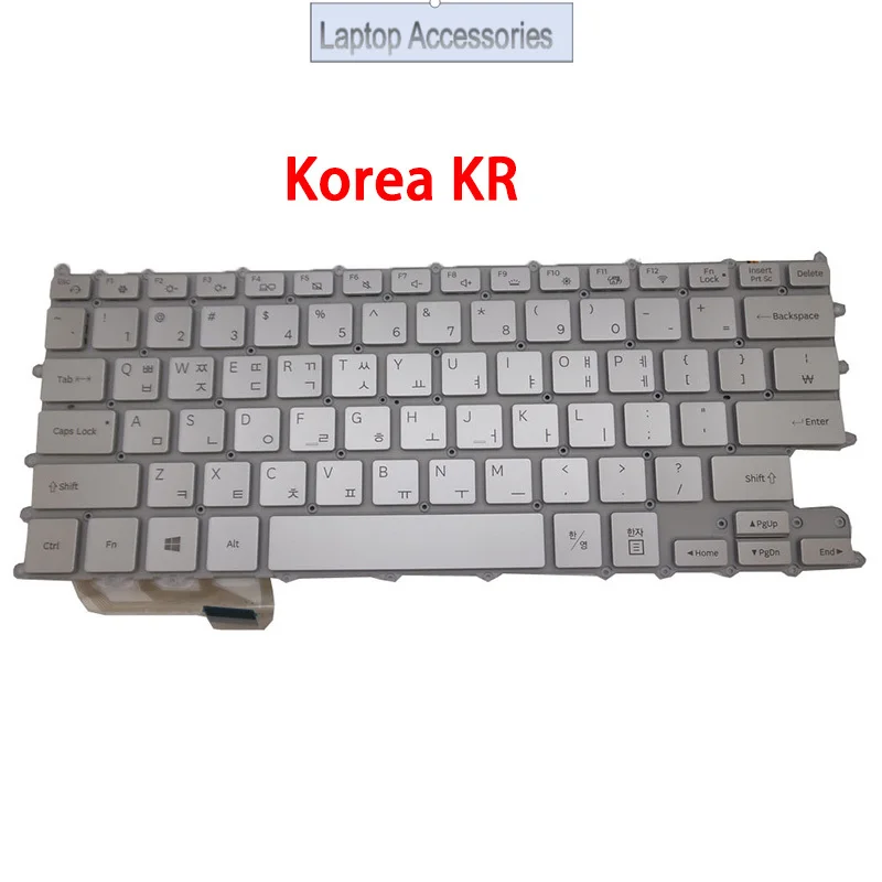 HJ Laptop Keyboard For Samsung NP900X3N NP900X3Y 900X3N 900X3Y English US Korea KR BA59-04164B BA59-04164A Backlit