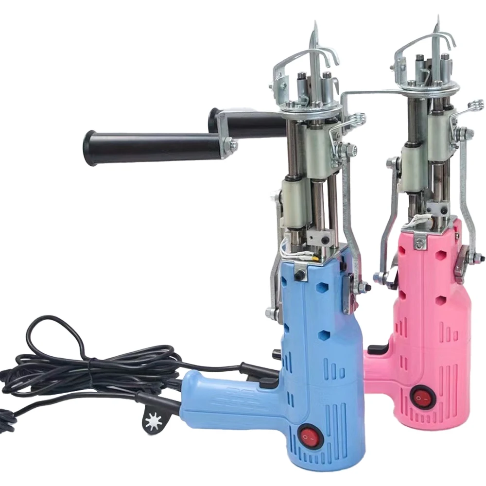 ปืน tufting พร้อม Trimmer 2 in 1ปืนพรมไฟฟ้าปืนทอพรมมือถือสำหรับตัด/Looping กอง