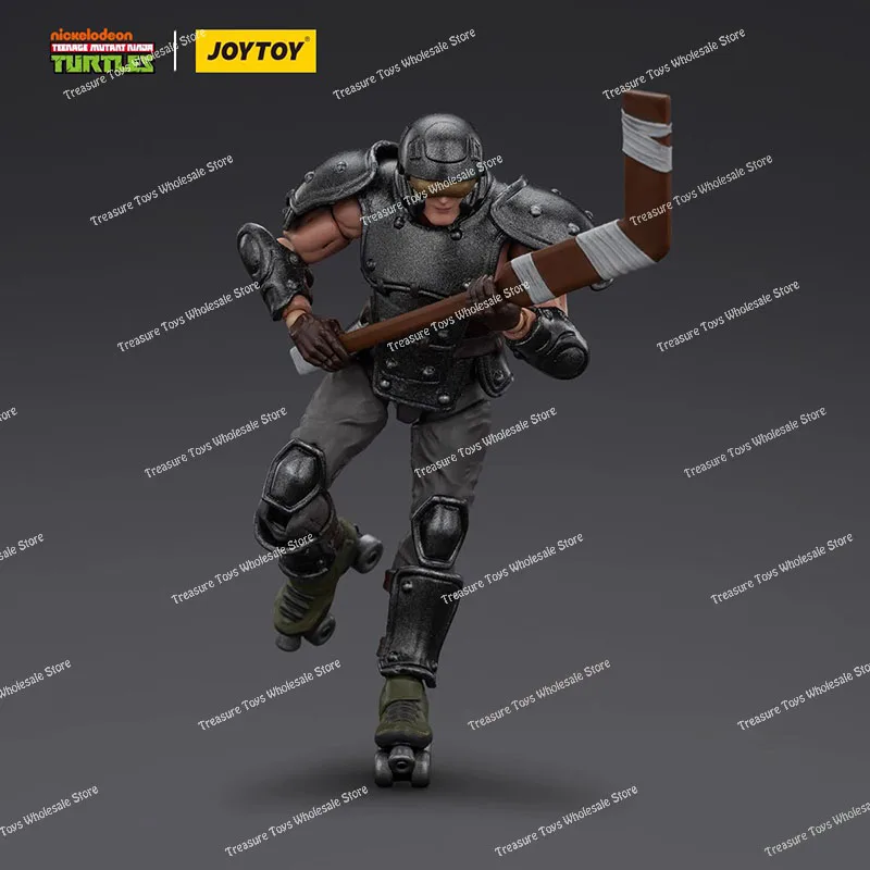 متوفر في المخزون JOYTOY 1/18 TMNT الشكل JT01147 كيسي جونز أنيمي عمل أرقام التماثيل نماذج اللعب الهدايا