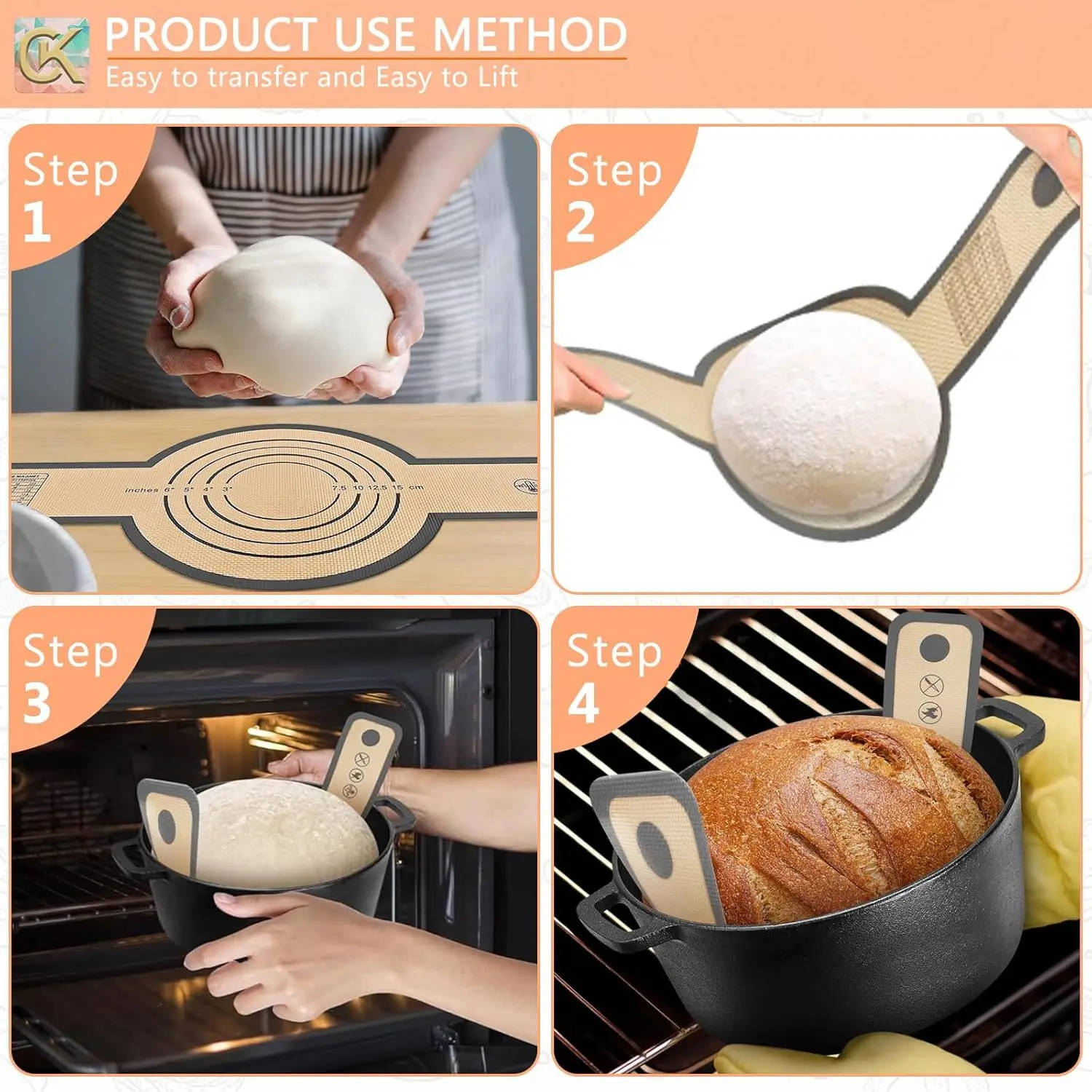 Reusable Silicone Bread Sling 4