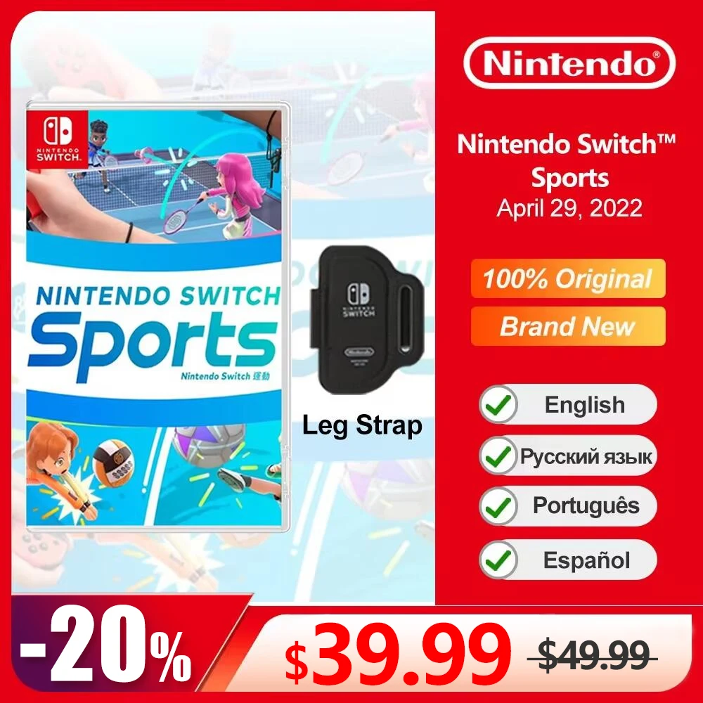 Nintendo Switch Sports Nintendo Switch Game Deals 100% Official Original Physical Game Card for Switch OLED Game Console